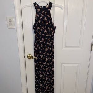 black francesca’s jumpsuit. size xxs, but fits xs-s